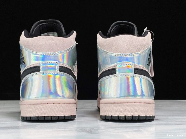 Kicked Out Shoe Store (W) 1 Dirty Mid BQ6472-602 Air Jordan Iridescent Powder 0821